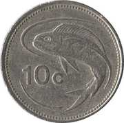 10 Cents reverse image