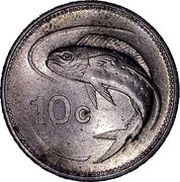 10 Cents, Malta, 1991-2007 reverse image