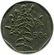 50 Cents, Malta, 1991-2007 reverse image