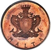 1 Lira Manwel Dimech; Specimen obverse image