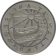 1 Lira World Fisheries Conference obverse image