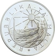 5 Liri FAO; World Fisheries Conference obverse image