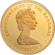 2500 Dollars 10th Anniversary of Independence obverse image