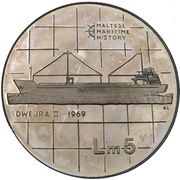 5 Liri Dwejra II, Malta, 1986 reverse image