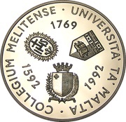 5 Liri University of Malta obverse image