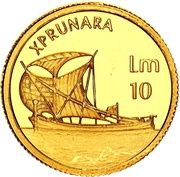 10 Lira The Xprunara reverse image