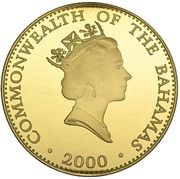 2500 Dollars - Elizabeth II Millennium obverse image