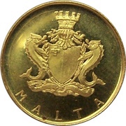 20 Liri Dolphin Fountain obverse image