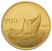 20 Liri Gozo Boat reverse image
