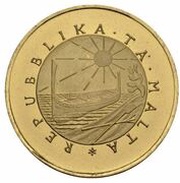 50 Liri Door knocker obverse image