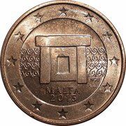 1 Euro Cent obverse image