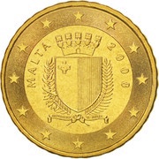 10 Euro Cents 2nd map obverse image