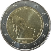 2 Euros First elected representatives obverse image