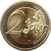 2 Euros Independence in 1964 reverse image