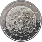 2 Euros Erasmus Programme obverse image