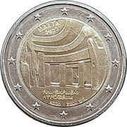 2 Euros Hypogeum of Ħal-Saflieni obverse image
