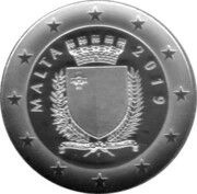 5 Euros University of Malta obverse image