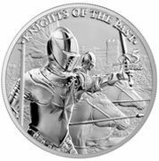 5 Euros Knights of the Past, Malta, 2021 reverse image