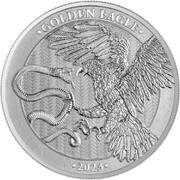 5 Euros Golden Eagle, Malta, 2023 reverse image