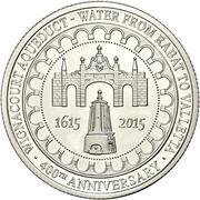 10 Euro 400th Anniversary of the Wignacourt Aqueduct, Malta, 2015 reverse image