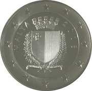 10 Euros Valletta European Capital of Culture 2018 obverse image