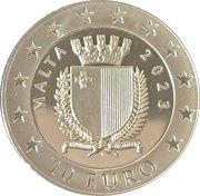 10 Euros Juan Bautista Azopardo obverse image