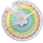 10 Euros Malta Carnival reverse image