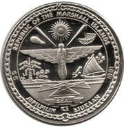 5 Dollars P-40 Warhawk of Flying Tigers obverse image