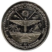 5 Dollars To the Heroes of D-Day - Normandy Invasion obverse image