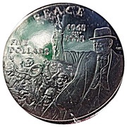 5 Dollars Peace - Victory in Europe, Marshall Islands, 1995 reverse image
