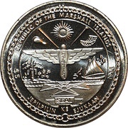 5 Dollars Space Shuttle Columbia obverse image