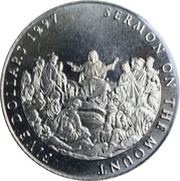 5 Dollars Sermon on the Mount, Marshall Islands, 1997 reverse image