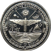 5 Dollars USS Louisville obverse image