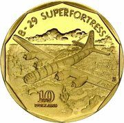 10 Dollars B-29 Superfortress reverse image