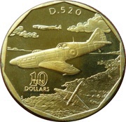 10 Dollars D.520, Marshall Islands, 1991 reverse image