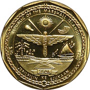 10 Dollars Long-Snouted Spinner Dolphin obverse image