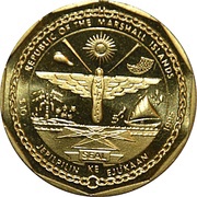 10 Dollars F8U Crusader obverse image