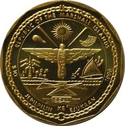 10 Dollars Space Shuttle - Atlantis obverse image