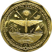 10 Dollars Apostle James, Son of Zebedee obverse image