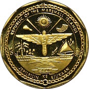 10 Dollars Apostle Simon obverse image