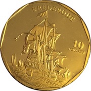 10 Dollars Brederode, Marshall Islands, 1998 reverse image