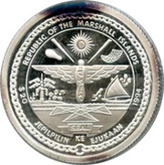 20 Dollars First Men on the Moon obverse image