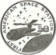 50 Dollars Skylab reverse image