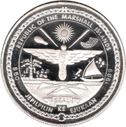 50 Dollars First Men on the Moon obverse image
