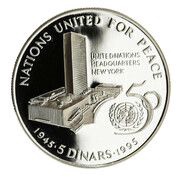 5 Dinars - Isa United Nations reverse image