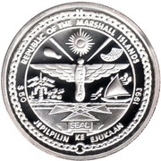 50 Dollars Guadalcanal obverse image