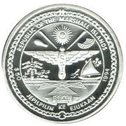50 Dollars First Men on the Moon obverse image