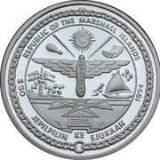 50 Dollars World Cup Soccer obverse image