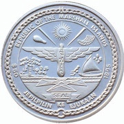 50 Dollars 50 Years after World War II obverse image