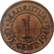 1 Cent - George VI reverse image